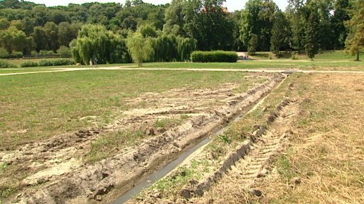 Obnova pražských parků po červnových povodních