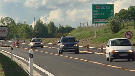 Přerušená stavba D3 u Tábora