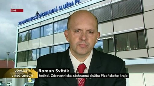 Ředitel Zdravotnické záchranné služby Plzeňského kraje živě ve studiu