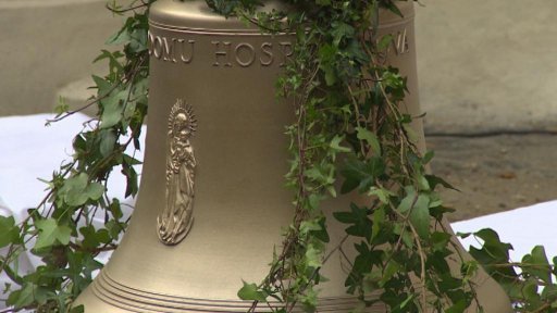 Tři nové zvony po čtrnácti letech čekání dostal kostel sv. Floriána v Ústí nad Labem