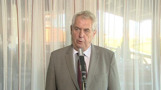 Návštěva prezidenta v Ústeckém kraji