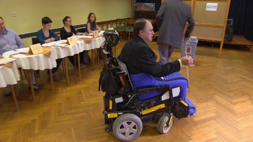 Volby a problémy handicapovaných