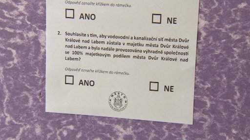 Volby s referendem ve Dvoře Králové