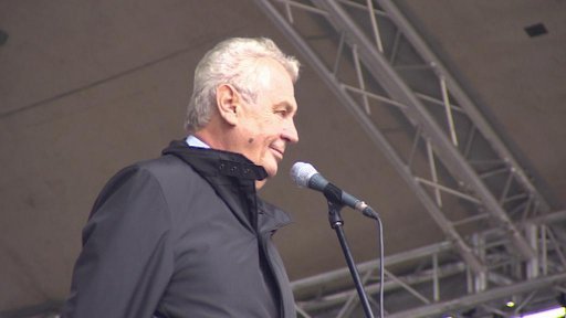 Prezident Zeman druhý den na Ústecku