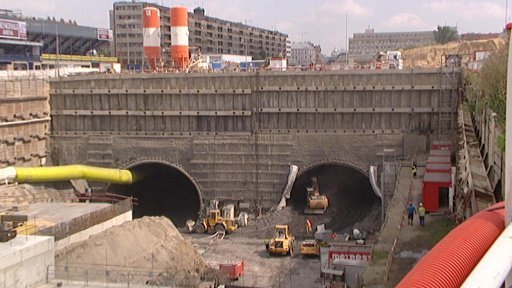 Metrostav od začátku prosince zastaví výstavbu tunelového komplexu Blanka - může se oddálit jeho otevření