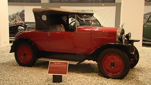 Výstava historických automobilů Praga