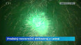 Novoroční ohňostroj z Letné
