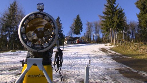 Klášterec nad Ohří chce v příštím roce investovat do vlastního lyžařského areálu v Krušných horách přes pět milionů korun do systému umělého zasněžování