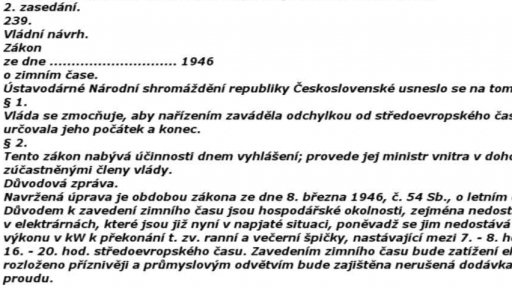 Letní a zimní čas