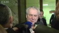 Miloš Zeman zpět v Praze