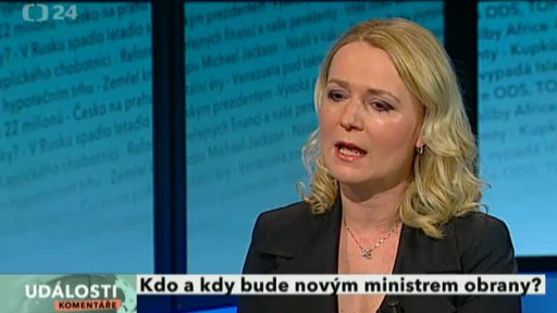 Kdo bude ministrem obrany?