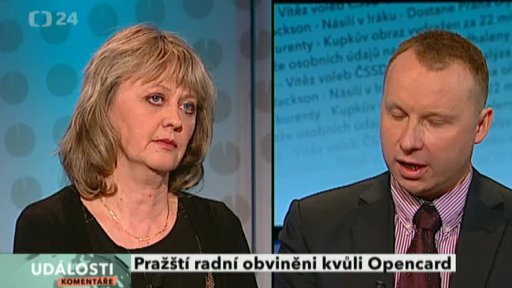 Obvinění kvůli Opencard