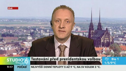 Testování před prezidentskou volbou