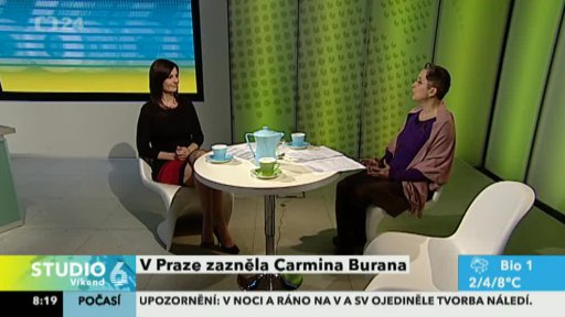 V Praze zazněla Carmina Burana