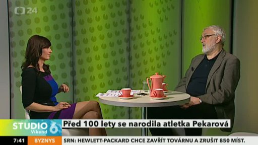 Před 100 lety se narodila atletka Pekarová