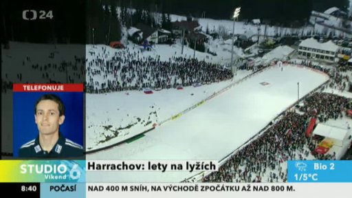 Harrachov: lety na lyžích