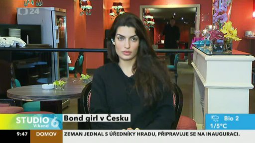 Bond girl v Česku