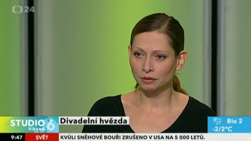 Divadelní hvězda Gabriela Míčová