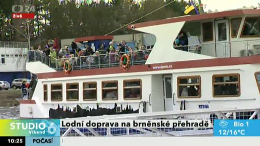 Lodní doprava na brněnské přehradě