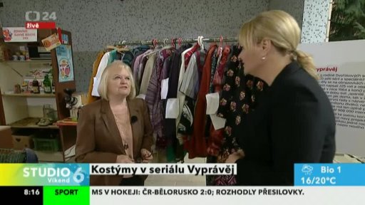 Kostýmy v seriálu Vyprávěj