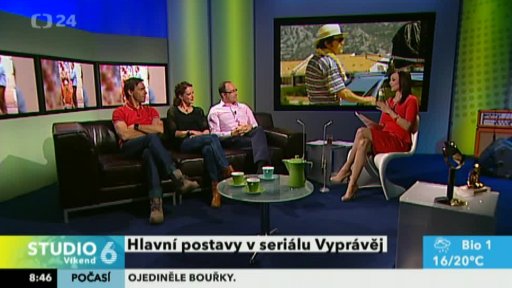 Hlavní postavy seriálu Vyprávěj