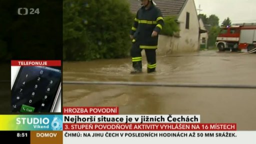 Povodňová situace v Česku