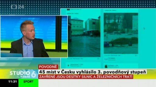 Česku hrozí povodně
