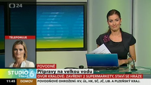 Přípravy na velkou vodu