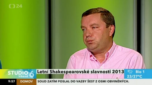 Letní Shakespearovské slavnosti 2013