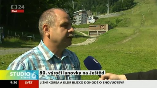 80. výročí lanovky na Ještěd