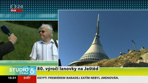 80. výročí lanovky na Ještěd