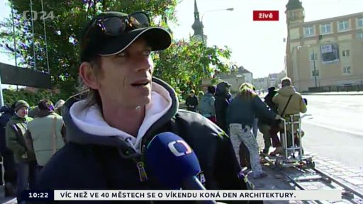 Natáčení nového filmu ČT