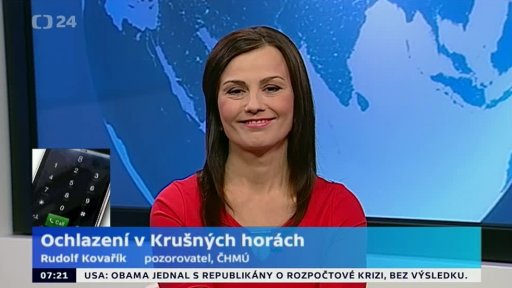 Ochlazení v Krušných Horách