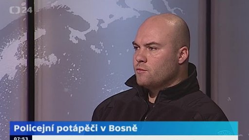 Policejní potápěči v Bosně