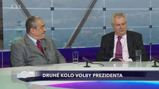 Miloš Zeman a Karel Schwarzenberg