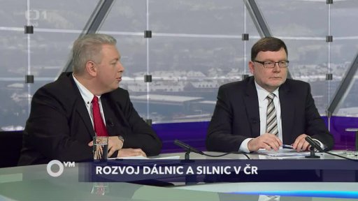 Zbyněk Stanjura /ODS/, ministr dopravy; Milan Chovanec /ČSSD/, stínový ministr dopravy, hejtman, Plzeňský kraj