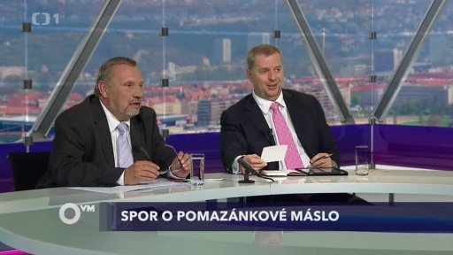 Petr Bendl /ODS/, ministr zemědělství; Pavel Kováčik /KSČM/, stínový ministr zemědělství