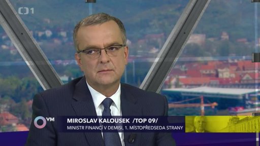 Martin Kuba /ODS/; Miroslav Kalousek /TOP 09/; Zdeněk Škromach /ČSSD/; Miloslava Vostrá /KSČM/