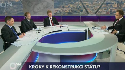 Ivo Ištvan, vrchní státní zástupce v Olomouci; Jan Pavel, poradce premiéra pro boj proti korupci a veřejné zakázky; Pavel Franc, programový ředitel, Ekologický právní servis