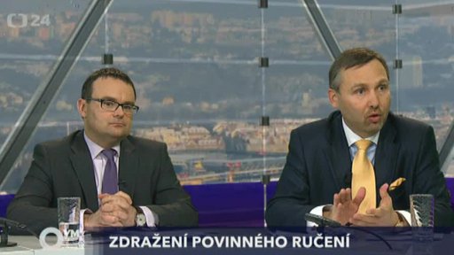 Tomáš Síkora, výkonný ředitel, Česká asociace pojišťoven; Radek Urban, náměstek ministra financí; plk. Drahoslav Ryba, generální ředitel, Hasičský záchranný sbor ČR