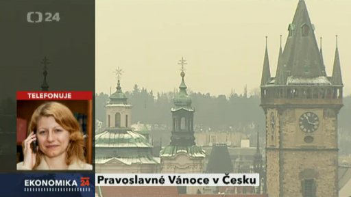 Pravoslavné Vánoce v Čechách