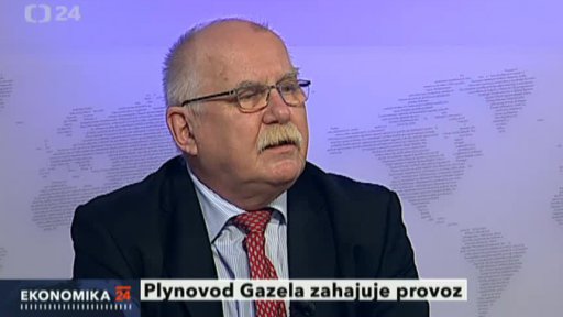 Plynovod Gazela hotov