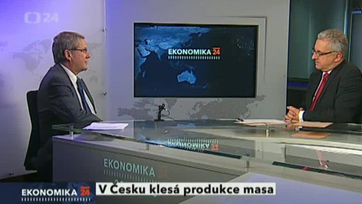 V Česku klesá produkce masa