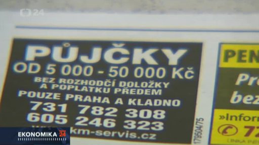 České domácnosti si půjčují méně