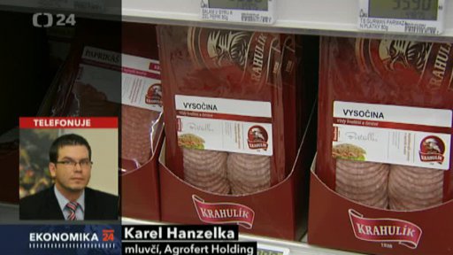 Koňské maso v českém výrobku