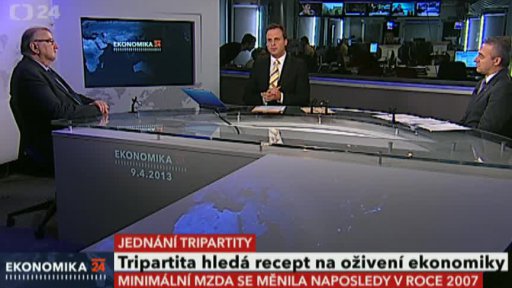 Tripartita hledá recept na oživení ekonomiky
