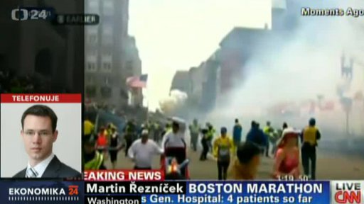 2 exploze při maratonu v Bostonu