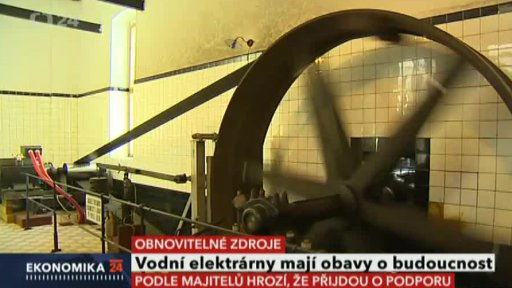 Vodní elektrárny mají obavy o budoucnost