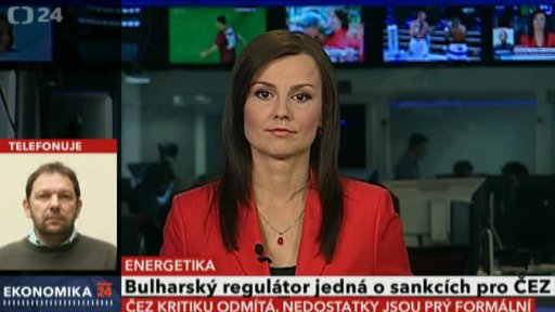 Bulharský regulátor jedná o sankcích pro ČEZ
