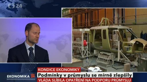 Podmínky v průmyslu se mírně zlepšily